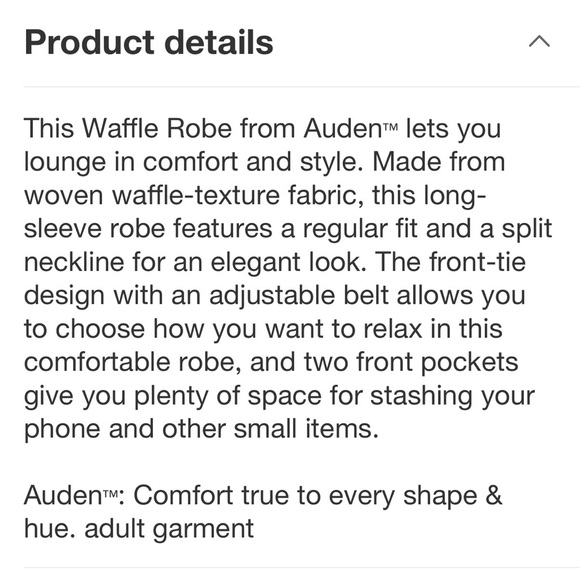 Auden Waffle Robe. - Picture 4 of 4
